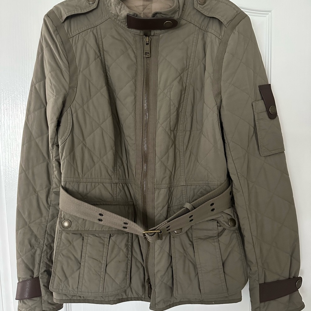 Burberry cotton quilted jacket
